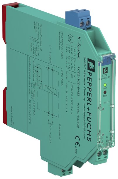 SIL 3 Actieve Analoge Uitgangen voor Ex-Toepassigen